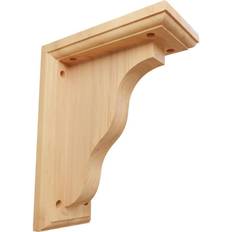 Colonnes, Dentelles et Corbeaux Ekena Millwork Supports Traditionnels En Bois Hamilton BKT03X07X09HARO 3 1/2 L x 7 P x 9 H Ch