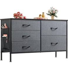 Furniture WLIVE 58.9x30x100.1cm Chest of Drawer 39.4x23.2"