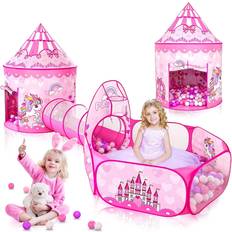 Metal Play Tent GeerWest Princess Tent 3pcs