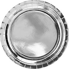 Disposable Plates Round 23cm 6-pack