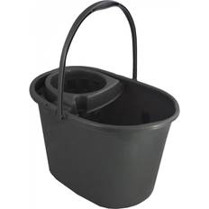 Secchi Whitefurze Deluxe Mop Bucket Silver 15L H33072