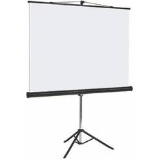 Bi-Office Portable Tripod Projection Screen 1750x1750mm Black Border