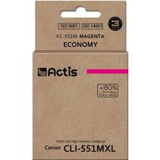 Actis Bläckpatron CLI-551M - Magenta