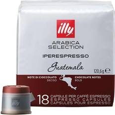 Illy Kaffekapsler illy IperEspresso Guatemala Kaffekapsler 18 stk