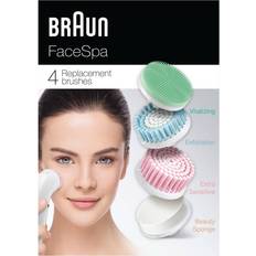 Épilations Braun Face recharges multipack 80 MV Blanc