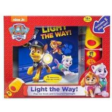 Paw Patrol Bøger Light the Way Flashlight Adventure Box P I Kids 9781503745582