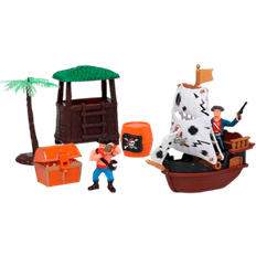 Piratskepp leksak "Playset Piratskepp 118910 (7 Pcs)