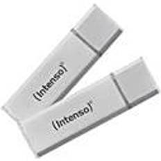 Intenso Ultra Line 2 x 32GB USB-sticka USB Type-A 3.2 Gen 1 (3.1 Gen 1) Silver