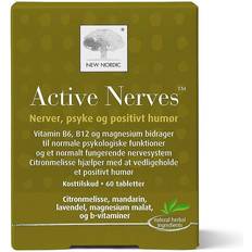 New Nordic Vitaminer & Mineraler New Nordic Active Nerves 60 stk