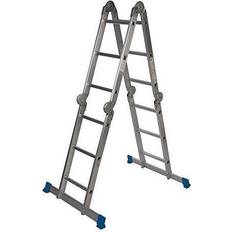 Silverline Multipurpose Ladder with Platform 3.6m 12-Tread