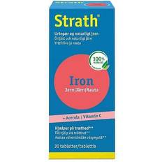 Strath Vitaminer & Kosttilskud Strath Iron naturligt jerntilskud med fermenteret urtegær