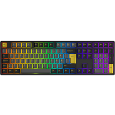 Keyboards Akko 5108B Black/Gold [Akko CS Jelly Pink]