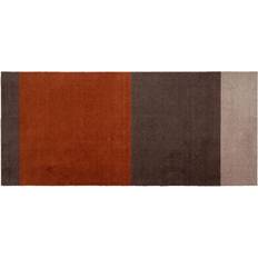 Tica copenhagen 90x200 Tica Copenhagen Smudsmåtte Stripes Horizontal Beige, Brun