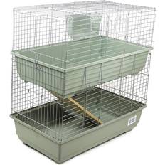Little Friends Little Friends Rabbit 100cm Double Cage Indoor for Rabbits/Guinea Pigs