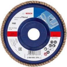 Bosch Flap Disc for Metal 125 mm K80 På lager Leveres mandag