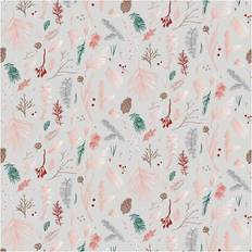 Gift Wrapping Papers on sale Creativ Company Gift wrap, Spruce and pine cones, W: 50 cm, 80 g, light grey, mute colours, 5 m/ 1 roll