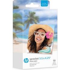 Hp premium papir HP Sprocket 3.5x4.25" Premium Zink Sticky Back Photo Paper