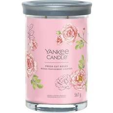 Yankee Candle Signature Fresh Cut Roses Scented Candle