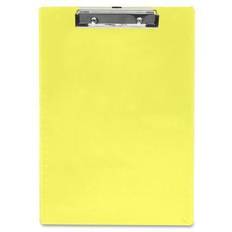 Yellow Paper Storage & Desk Organizers Clipboard Letter Holds 1/2' Paper Neon