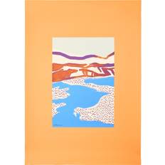 Paper Collective Orange Landscape Poster 50x70cm
