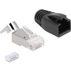 Rj45 plug DeLock RJ45 Plug with strain relief