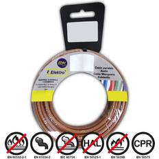 Marrón Cables Eléctricos Edm Cable Marrón 50 m 1,5 mm