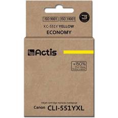 Canon printer ink ACTIS Canon printer; Canon CLI-551Y