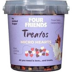 Four friends hundgodis Four Friends Treatos Micro Hearts 500