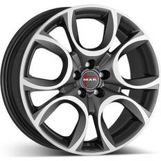 Mak Torino Gunmetal Machined Face 6x15 4/98 ET35 B58.1
