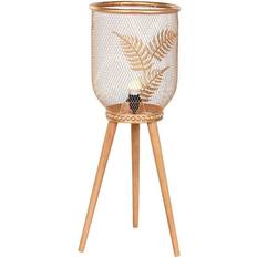 Dkd Home Decor Gyllene Metall Bordslampa