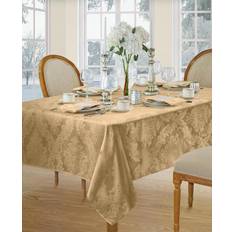 Polyester Cloths & Tissues Villeroy & Boch Barcelona Luxury Damask Tablecloth White