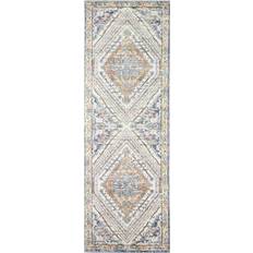 Carpets & Rugs Bashian Sorrento Ivory/Navy Blue, Gray, White 30x"