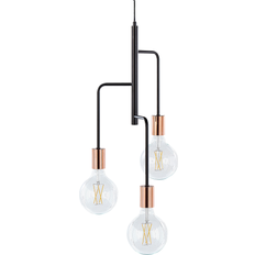 Copper Pendant Lamps Beliani Bogna Pendant Lamp 20cm