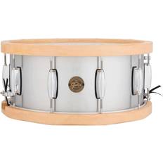 Gretsch Gretsch 14 x 6.5 Aluminium Gold Series Snare Drum with Wood Hoops