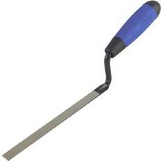 Hand Tools 7 Square End Flexible Carbon Steel Jointer Caulking with Comfort Grip Handle Trowel