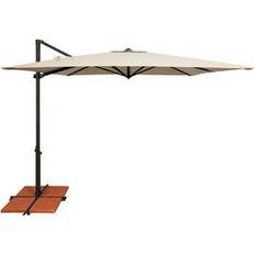 Outdoor bar with umbrella SimplyShade Skye Collection SSAG5A-86SQ09-A5422 8.6' Square Umbrella Cross Bar Stand