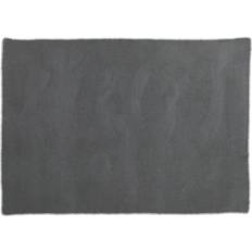 Plast Tæpper Pappelina Ylva pläd dark Tæppe Grå, Sort (200x140cm)