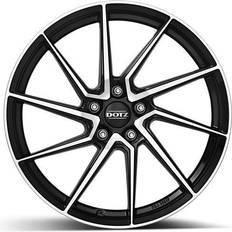 Auton vanteet Dotz Spa Dark Wheel 7.5 x 17