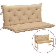 Swing chair vidaXL for Swing Chair Cushions Beige (120x)