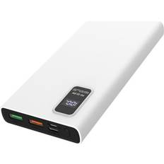 Powerbank power delivery Platinet Powerbank med LED-display Power Delivery 10.000 mAh 3,7V hvid