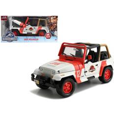 Jeeps Jada 1992 Jeep Wrangler Jurassic World Movie 1/24 Diecast Model Car By