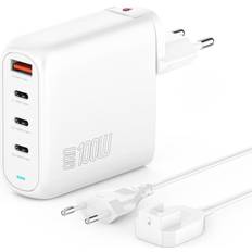 4smarts Akut ja Laturit 4smarts GaN Flex Pro 100W 3 USB-C+1 USB-A