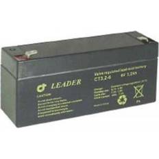 Blybatteri 6v Lemvigh-Müller Blybatteri 6v-3,2ah 134x35x61 F1