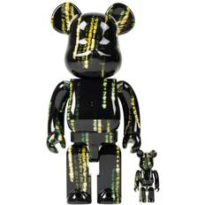 BE@RBRICK The Matrix Resurrections 100% and 400% Black