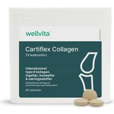 Ingefær Kosttilskud Wellvita Cartiflex Collagen 60 stk