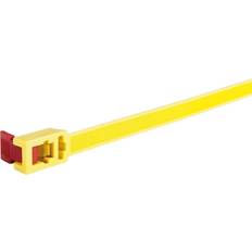 Yellow Cable Ties HellermannTyton Speedytie 12,0X750, gul RTT750HR 25 stk