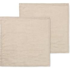 Lin Serviettes en Tissu Ferm Living Linen Serviette en Tissu Naturel (45x45cm)