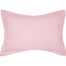 Pink Bed Linen Helena Springfield Plain Dye Pillow Case Pink