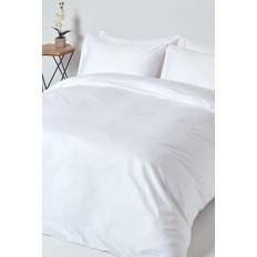 Textiles Homescapes King, Egyptian Cotton Thread Duvet Cover White