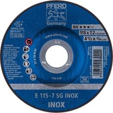 Pferd 62211623 Sg Inox Grinding disc (off-set) Diameter 115 mm Bore diameter 22.23 mm 10 pc(s)